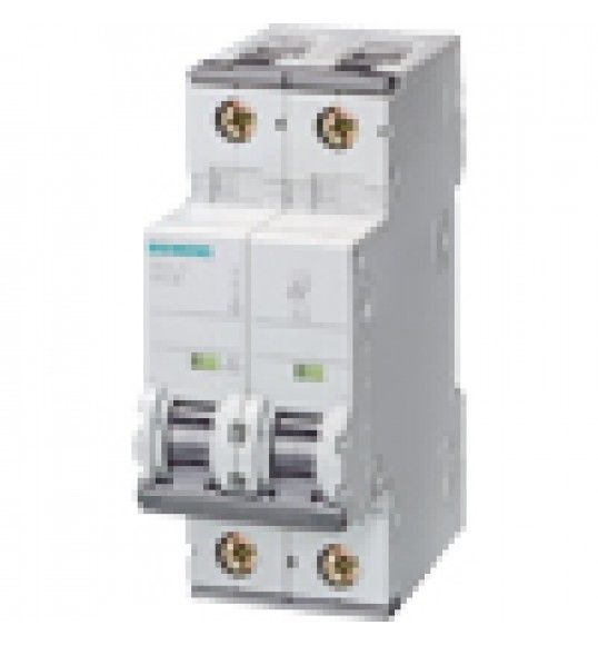 5SY6240-7 Disjuntor modular 400 V 6kA, 2-pole, C, 40A, D=70