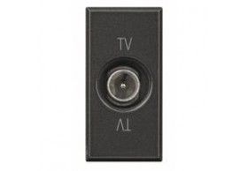 HS4202DC Tomada de televis�o axolute escura Bticino
