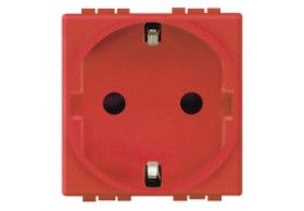 L4141R living int - presa std tedesco red