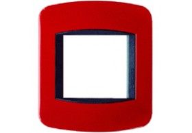 L4802RD living int - placca 2 posti 