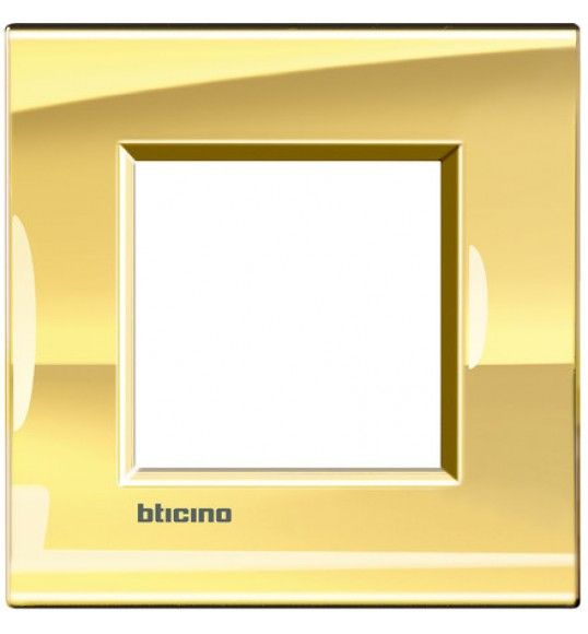 LNA4802OA Cover plate 2 M Gold Living Light Bticnio