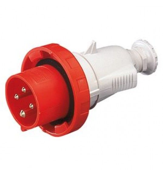 GW60042 Ficha macho prt. 3P+N+E 32A 400V 6H