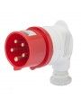 GW60090 Ficha M. prt. 90G- 16A-3PTN-380V IP44