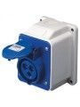 GW62404 Tomada S. 16A 2P+T 220V  IP44