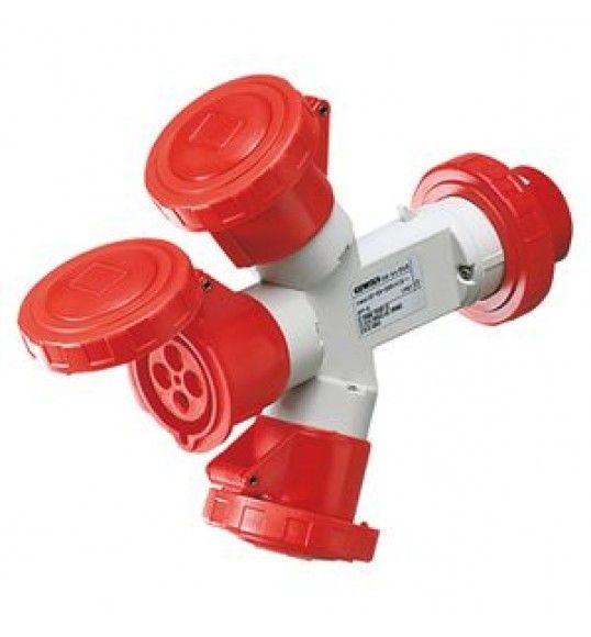 GW64068 Multiplicador 3S est. 32A-380V-3PT     IP67
