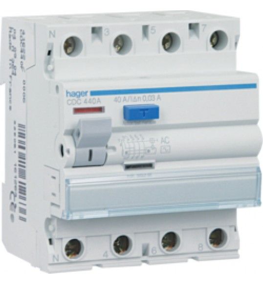 CFC463A RCCB 4P 63A 300mA