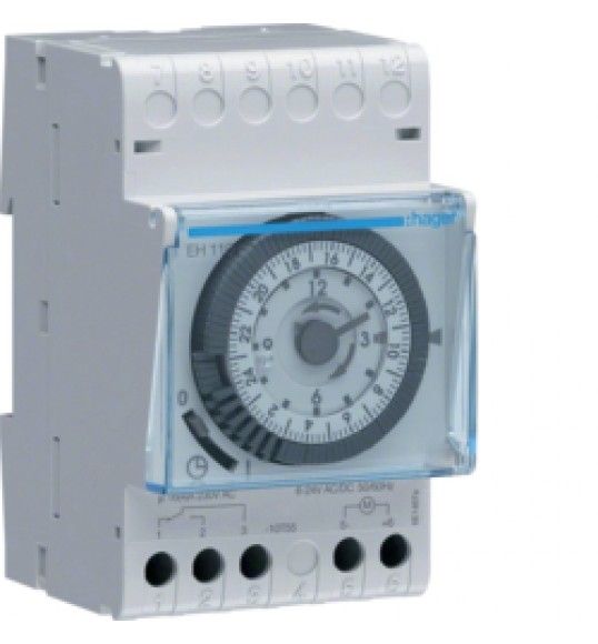 EH110 Time switch 1 channel 24h Without supply failure reser