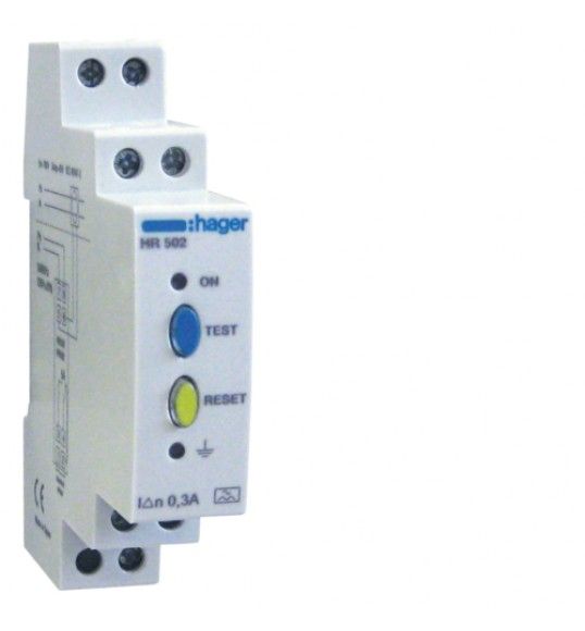 HR502 Hager Relais diff. 0.3A dcl inst