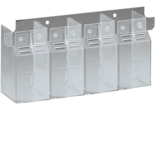 HZC204 Hager Capot cache borne 4P inter 200-400A