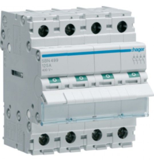 SBN499 Interruptor Modular 4P 125A