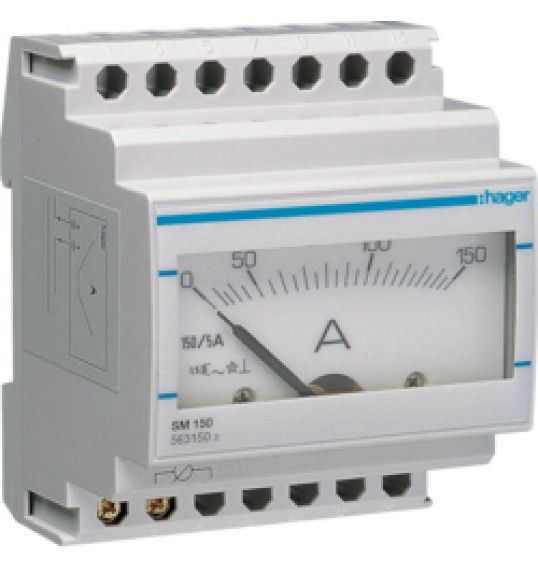SM150 Analogue ammeter 0-150A indirect reading