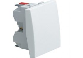 WS010 systo 2M changeover switch 10A, white