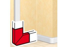 010789 DLP ANGLE PLAT 150X35/50 BLANC