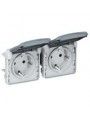 069576 Legrand PL-COMP E/S 2X2P+T AUT HOR GR