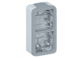 069661 PL-COMP SUP CAJA 2ELE VER GRIS