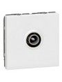 078782 Mosaic TV-Dose 9,52mm 2-modulig Farbe: Ultrawei?