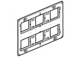 080266 SUPPORT BATIBOX 2X6/8 MODULES