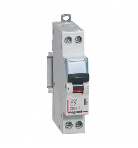 406771 Legrand circuit breaker 1P+N C2