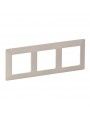 754043 Valena Life 3 gang cover plate ivory