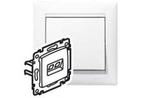 774239 VL-BASE 2XRJ45 C5E UTP BL