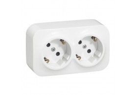 782423 2X2P+E Socket Forix