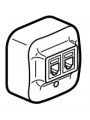782428 Forix 2xRJ45 Cat5E Socket 782428 Forix 2xRJ45 Cat5E Socket