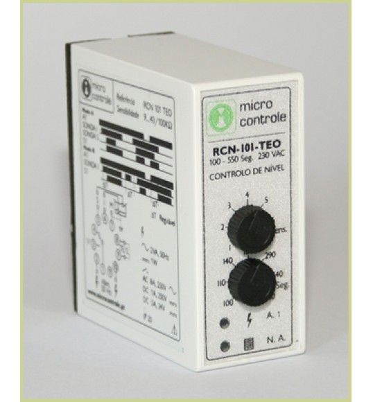 RCN-101-TEO Rel de controlo de nivel - furo 230V