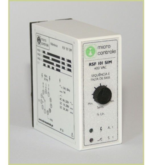 RSF-101-SIM Rel de sequencia e falta de fase 400VAC