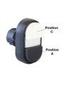 800FP-LU2F4F3 Multi function push button 2 position