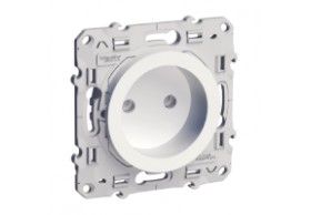 S520033 Odace socket 2P white