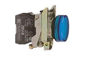 XB4BVM6 Schneider Lampada spia blu led 230V