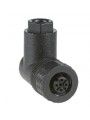 XZCC12FCP40B Elbowed connector - cable gland Pg 7, female, M