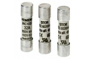 3NC1025 Siemens SITOR-Zylindersicherungseinsatz, 10x38 mm, 25 A, aR, Un AC: 600 V, Un DC: 700 V