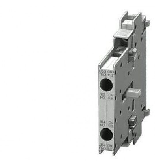 3RH1921-1EA02 Siemens Contact auxiliaire 2NF, EN50005, 10mm, taille S0-S12 pour contacteurs moteur,.