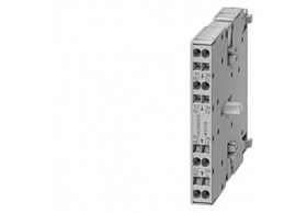 3RH1921-2DA11 Siemens Blocchetto di contatti ausiliari 1NO+1NC, EN50012, laterale, 10mm per conta.