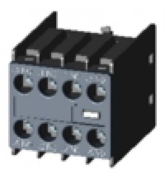 3RH2911-1FA22 Siemens Contact auxiliaire 2NO+2NF circuits: 1NO, 1NF, 1NO pour contacteurs auxiliai.