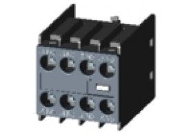 3RH2911-1FA40 Siemens Contact auxiliaire 4NO circuits: 1NO, 1NO, 1NO pour contacteurs auxiliaires/.