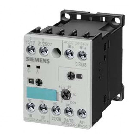 3RP2005-1AP30 Siemens Rel a tempo, elettronico, multifunzione, 8 funzioni, 1CO, AC/DC24V, AC200.