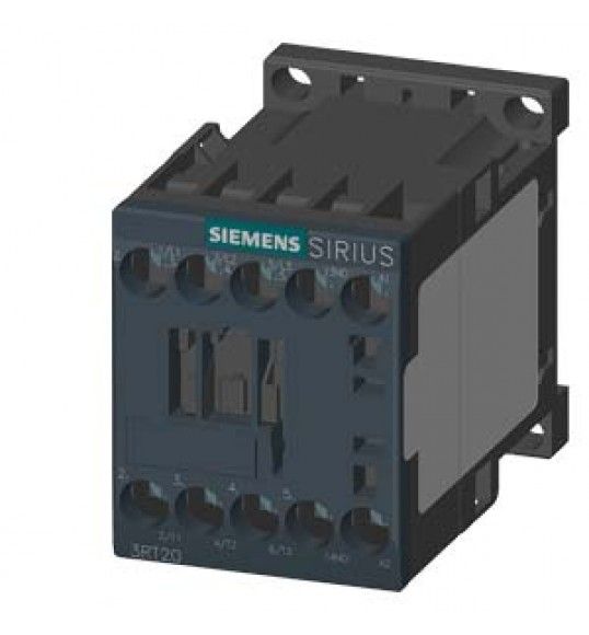 3RT2015-1AP01 Siemens Contacteur, AC-3e, 7 A/3 kW/400V, 3 ples, 230 V CA, 50/60Hz, 1NO, bornes  vi