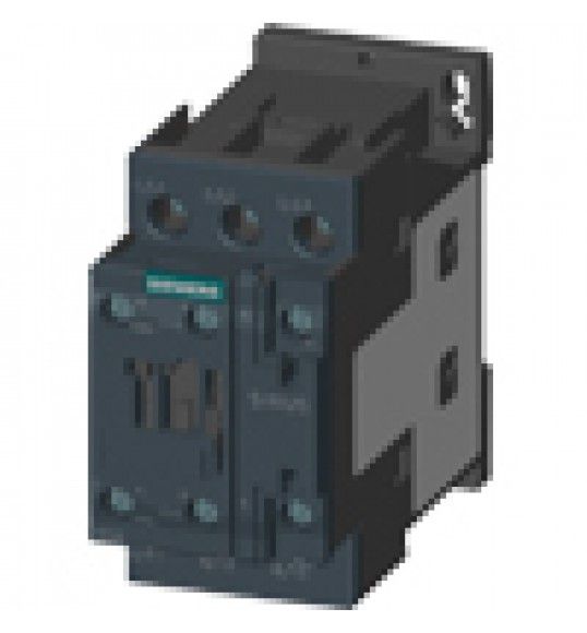 3RT2027-1AB00 Siemens Contactor, AC-3e, 32 A/15 kW/400 V, 3 polos, 24 V AC/50 Hz, 1 NA + 1 NC, born.