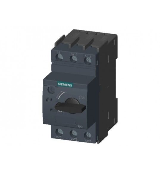 3RV2011-1DA10 Siemens Interruttore automatico, S00, protezione motore, Class10, sganciatore A 2,2.