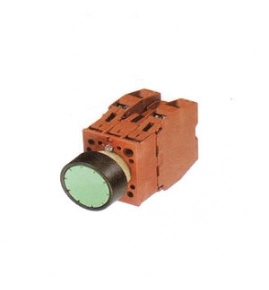 3SB1203-0AC01 KOMPLETTGERAET, 22MM FUER 1 SCHALTGLIED DRUCKTASTER FLACH, ROT, 1OE MIT FORMSTOFF-FRON