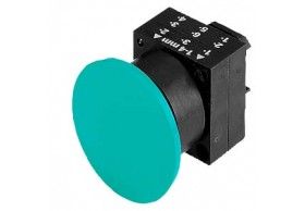 3SB3000-1GA11 PILZDRUCKTASTER, 22MM, RUND, KUNSTSTOFF, SCHWARZ, 40MM, TASTEND, MIT HALTER !!! Auslau