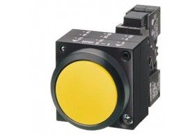 3SB3203-0AA21 DRUCKTASTER, 22MM, RUND, KUNSTSTOFF, ROT, DRUCKKNOPF, FLACH, MIT HALTER, 1OE, SCHRAUBA