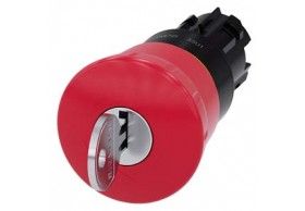 3SU1000-1HG20-0AA0 Emergency pushbutton key operated