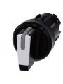 3SU1002-2BN60-0AA0 Siemens Selector, iluminable, 22 mm, redondo, plstico, negro, blanco