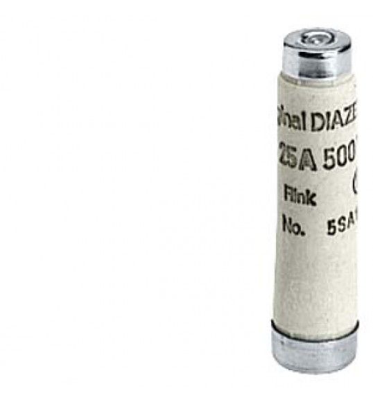 5SA151 DIAZED FUSE LINK 500V QUICK-RESPONSE , NDZ SERIES SIZE DII, THREAD E16, 10A