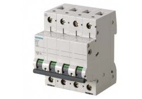 5SL3616-7 Siemens Disjoncteur modulaire 400 V 4,5 kA, 3+N ples, C, 16 A