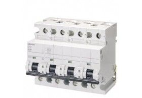 5SP4480-7 Siemens Disjoncteur modulaire 400V 10kA, 4 ples, C, 80A, P=70mm