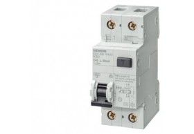 5SU1353-1KK10 Siemens Disjoncteur diffrentiel monobloc, 4,5kA, 1P+N, type CA, 30 mA, Diagramme C, .